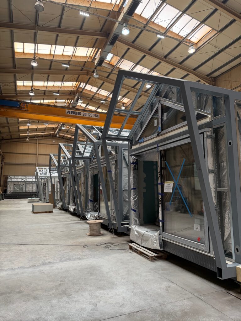 Marina Cabin House výroba